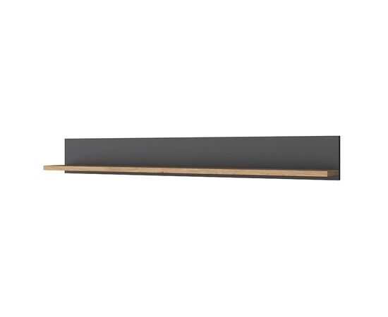 Γραφείο με βιβλιοθήκη Goldie pakoworld ανθρακί-φυσικό 160x45x161.8εκ - ΓΡΑΦΕΙΑ στο Milonadakis.gr