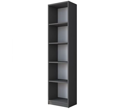 Γραφείο με βιβλιοθήκη Goldie pakoworld ανθρακί-φυσικό 160x45x161.8εκ - ΓΡΑΦΕΙΑ στο Milonadakis.gr