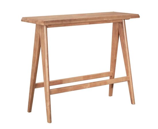 Τραπέζι Bar Winslow pakoworld ξύλο rubberwood ανοικτό καρυδί 120x45x100εκ - ΤΡΑΠΕΖΙΑ ΚΟΥΖΙΝΑΣ στο Milonadakis.gr
