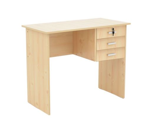 Γραφείο εργασίας-συρταριέρα Sophia pakoworld φυσικό 116x57x72εκ - ΓΡΑΦΕΙΑ στο Milonadakis.gr