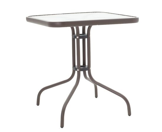 Τραπεζαρία Watson-Calan σετ 3τεμ pakoworld μέταλλο-textilene καφέ 70x70x70εκ - ΣΕΤ ΤΡΑΠΕΖΑΡΙΕΣ στο Milonadakis.gr