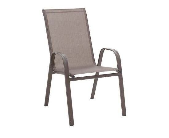 Τραπεζαρία Valor-Calan σετ 5τεμ pakoworld μέταλλο-textilene καφέ 110x60x70εκ - ΣΕΤ ΤΡΑΠΕΖΑΡΙΕΣ στο Milonadakis.gr