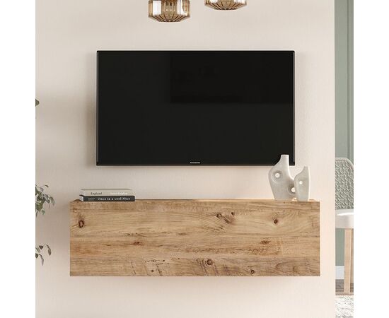 Έπιπλο τηλεόρασης επιτοίχιο Serit pakoworld sonoma 100x31.6x29.6εκ - ΕΠΙΠΛΑ ΤΗΛΕΟΡΑΣΗΣ στο Milonadakis.gr