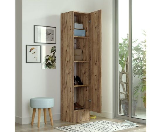 Ντουλάπι-στήλη Xara pakoworld sonoma 35.5x35.5x180εκ - ΟΡΓΑΝΩΣΗ ΣΠΙΤΙΟΥ στο Milonadakis.gr