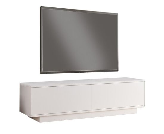 Έπιπλο τηλεόρασης Zoeva pakoworld λευκό 140x.35x38.2εκ - ΕΠΙΠΛΑ ΤΗΛΕΟΡΑΣΗΣ στο Milonadakis.gr