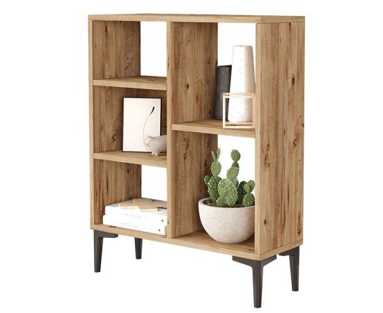 Βιβλιοθήκη χαμηλή Neville pakoworld sonoma 69x25x87.6εκ - ΒΙΒΛΙΟΘΗΚΕΣ στο Milonadakis.gr
