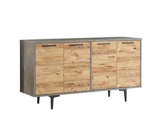 Μπουφές Jethro pakoworld sonoma-cement 138x40x73εκ - ΜΠΟΥΦΕΔΕΣ-ΚΟΝΣΟΛΕΣ στο Milonadakis.gr