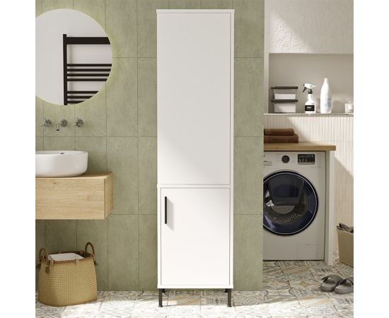 Ντουλάπι-στήλη Perseus pakoworld λευκό 45x35.5x173.6εκ - ΟΡΓΑΝΩΣΗ ΣΠΙΤΙΟΥ στο Milonadakis.gr