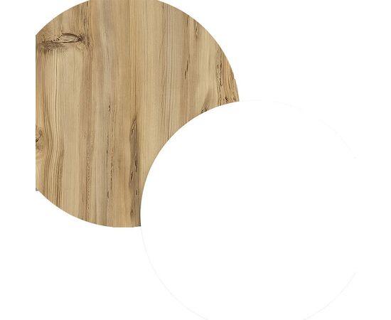 Τραπέζι σαλονιού Thunder pakoworld sonoma-λευκό 90x60x31.5εκ - ΤΡΑΠΕΖΑΚΙΑ ΣΑΛΟΝΙΟΥ στο Milonadakis.gr