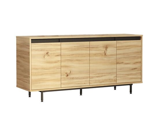 Μπουφές Jethro pakoworld sonoma-wenge 160x44.5x75.5εκ - ΜΠΟΥΦΕΔΕΣ-ΚΟΝΣΟΛΕΣ στο Milonadakis.gr