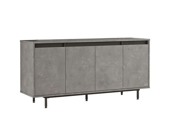 Μπουφές Jethro pakoworld ανθρακί antique-wenge 160x44.5x75.5εκ - ΜΠΟΥΦΕΔΕΣ-ΚΟΝΣΟΛΕΣ στο Milonadakis.gr