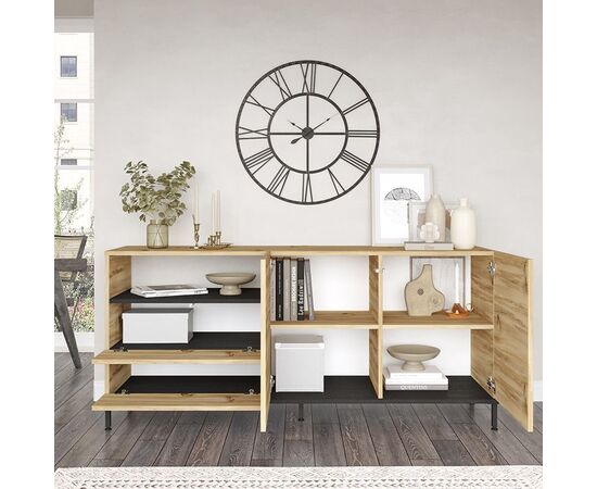 Μπουφές Evaluate pakoworld sonoma-wenge 170x46.5x75.5εκ - ΜΠΟΥΦΕΔΕΣ-ΚΟΝΣΟΛΕΣ στο Milonadakis.gr