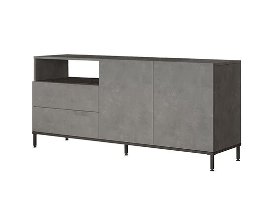Μπουφές Evaluate pakoworld ανθρακί antique-wenge 170x46.5x75.5εκ - ΜΠΟΥΦΕΔΕΣ-ΚΟΝΣΟΛΕΣ στο Milonadakis.gr