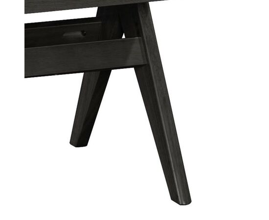 Καρέκλα Winslow pakoworld ξύλο rubberwood μαύρο-pvc rattan φυσικό-ύφασμα γκρι - ΚΑΡΕΚΛΕΣ - ΠΟΛΥΘΡΟΝΕΣ ΕΣ. στο Milonadakis.gr