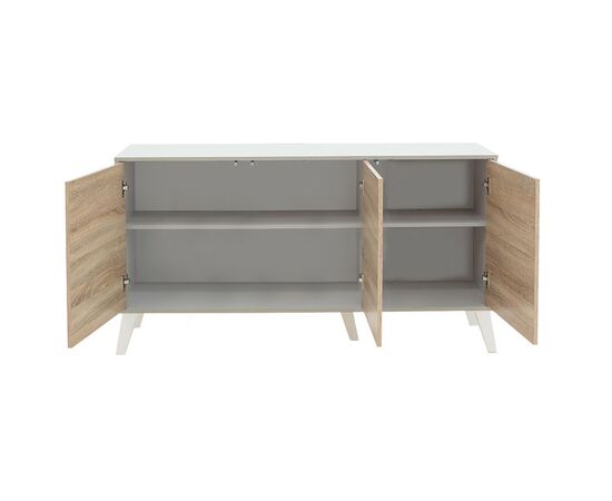 Μπουφές Billie pakoworld sonoma-γκρι 149x40x77εκ - ΜΠΟΥΦΕΔΕΣ-ΚΟΝΣΟΛΕΣ στο Milonadakis.gr