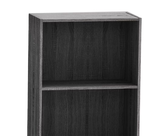 Βιβλιοθήκη Presley pakoworld σε ανθρακί-wenge απόχρωση 60x30x167εκ - ΒΙΒΛΙΟΘΗΚΕΣ στο Milonadakis.gr
