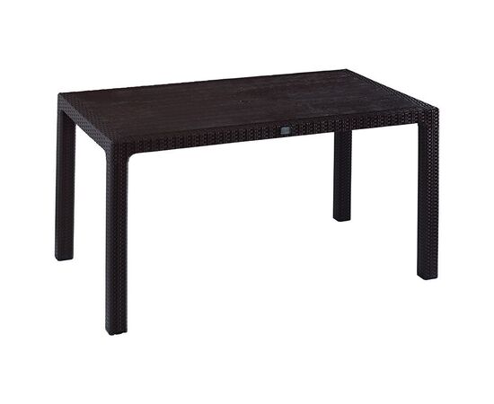 Τραπέζι Explore pakoworld με UV protection PP καφέ 150x90x73.5εκ - ΤΡΑΠΕΖΙΑ ΕΞ. ΧΩΡΟΥ στο Milonadakis.gr