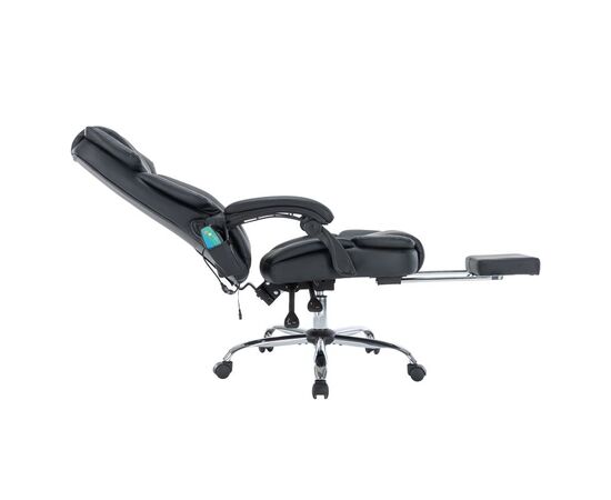 Καρέκλα γραφείου διευθυντή Thrive pakoworld Premium Quality μηχανισμός massage-θερμαινόμενη πλάτη pu μαύρο - ΚΑΡΕΚΛΕΣ ΓΡΑΦΕΙΟΥ στο Milonadakis.gr