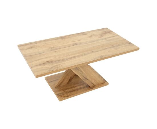Τραπέζι σαλονιού Solange pakoworld χρώμα sonoma 110x55x47.5εκ - ΤΡΑΠΕΖΑΚΙΑ ΣΑΛΟΝΙΟΥ στο Milonadakis.gr