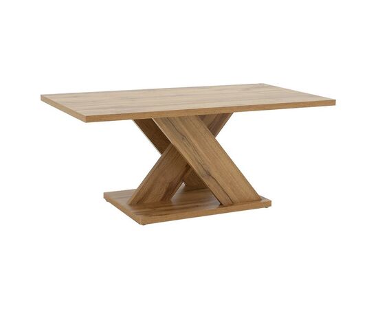 Τραπέζι σαλονιού Solange pakoworld χρώμα sonoma 110x55x47.5εκ - ΤΡΑΠΕΖΑΚΙΑ ΣΑΛΟΝΙΟΥ στο Milonadakis.gr