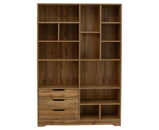 Βιβλιοθήκη Lucinda pakoworld sonoma 120x29.8x180.5εκ - ΒΙΒΛΙΟΘΗΚΕΣ στο Milonadakis.gr