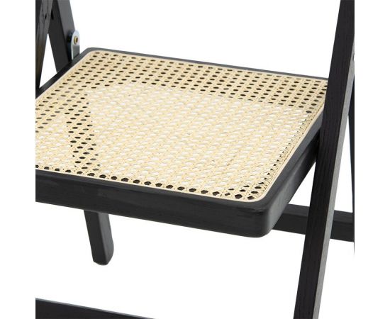 Καρέκλα Yoko pakoworld πτυσσόμενη μπεζ pvc rattan-μαύρο πόδι - ΚΑΡΕΚΛΕΣ - ΠΟΛΥΘΡΟΝΕΣ ΕΣ. στο Milonadakis.gr