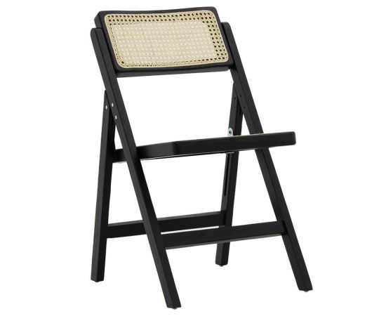 Καρέκλα Yoko pakoworld πτυσσόμενη μπεζ pvc rattan-μαύρο πόδι - ΚΑΡΕΚΛΕΣ - ΠΟΛΥΘΡΟΝΕΣ ΕΣ. στο Milonadakis.gr