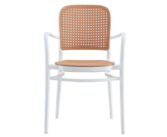 Πολυθρόνα Juniper pakoworld με UV protection PP μπεζ- λευκό 56x52.5x86.5εκ. - ΚΑΡΕΚΛΕΣ - ΠΟΛΥΘΡΟΝΕΣ στο Milonadakis.gr