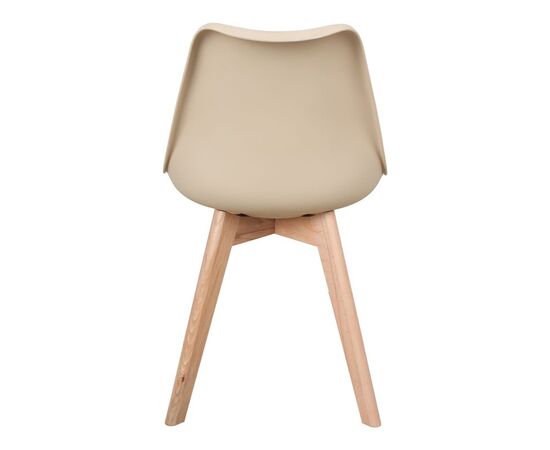 Καρέκλα Gaston pakoworld PP-PU taupe απόχρωση- φυσικό πόδι 43x51x75εκ - ΚΑΡΕΚΛΕΣ - ΠΟΛΥΘΡΟΝΕΣ ΕΣ. στο Milonadakis.gr