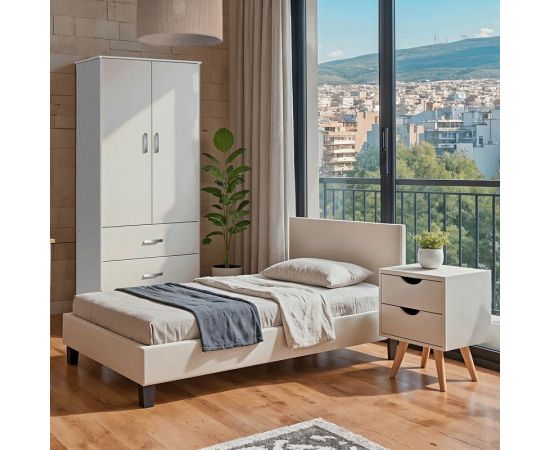 Φοιτητικό πακέτο επίπλων κρεβατοκάμαρας Escape pakoworld σετ 3τεμ - ΦΟΙΤΗΤΙΚΑ ΠΑΚΕΤΑ στο Milonadakis.gr