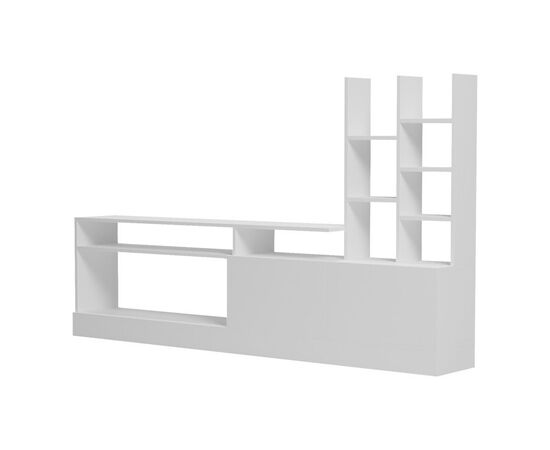 Σύνθετο σαλονιού Seruno pakoworld σε λευκή απόχρωση 170x25x100εκ - ΣΥΝΘΕΣΕΙΣ ΣΑΛΟΝΙΟΥ στο Milonadakis.gr