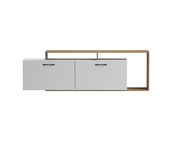 Έπιπλο τηλεόρασης Tobler pakoworld σε oak- λευκή απόχρωση 170x40x53εκ - ΕΠΙΠΛΑ ΤΗΛΕΟΡΑΣΗΣ στο Milonadakis.gr