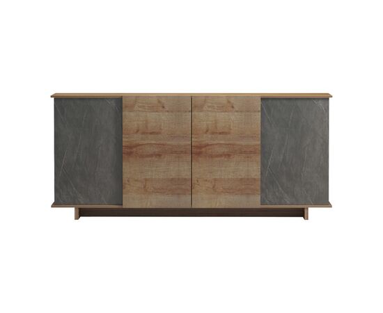 Μπουφές Zafore  pakoworld σε oak - καφέ antique απόχρωση 180x45x80εκ - ΜΠΟΥΦΕΔΕΣ-ΚΟΝΣΟΛΕΣ στο Milonadakis.gr