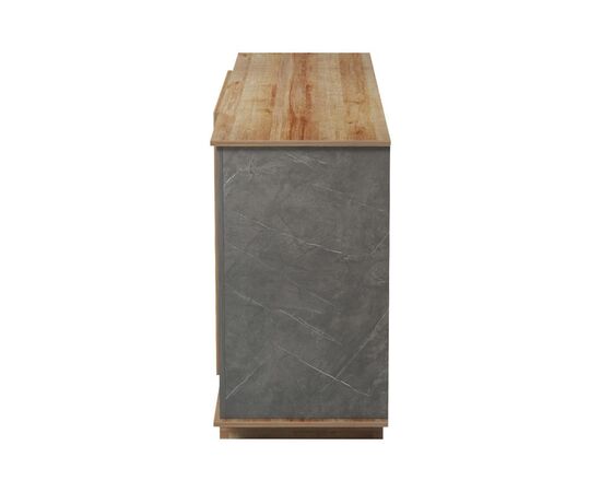 Μπουφές Zafore  pakoworld σε oak - καφέ antique απόχρωση 180x45x80εκ - ΜΠΟΥΦΕΔΕΣ-ΚΟΝΣΟΛΕΣ στο Milonadakis.gr