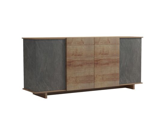 Μπουφές Zafore  pakoworld σε oak - καφέ antique απόχρωση 180x45x80εκ - ΜΠΟΥΦΕΔΕΣ-ΚΟΝΣΟΛΕΣ στο Milonadakis.gr