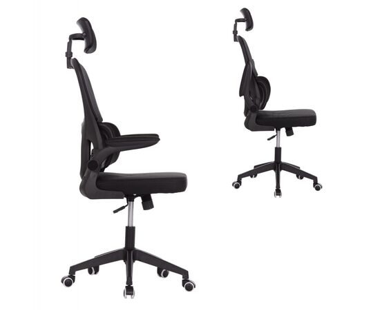 ΚΑΡΕΚΛΑ ΓΡΑΦΕΙΟΥ BASTON HM18236.01 ΜΑΥΡΟ MESH & PP ΣΚΕΛΕΤΟΣ 64x60x117-127Υεκ. - ΚΑΡΕΚΛΕΣ ΓΡΑΦΕΙΟΥ στο Milonadakis.gr