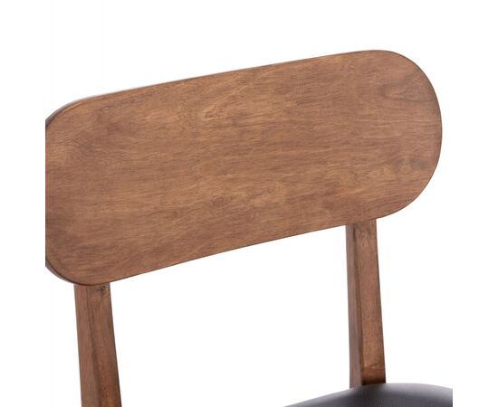 KΑΡΕΚΛΑ ΤΡΑΠΕΖΑΡΙΑΣ SEKOR HM9945.03 ΚΑΡΥΔΙ RUBBERWOOD-ΜΑΥΡΟ PU 51x48x79Υεκ - ΚΑΡΕΚΛΕΣ - ΠΟΛΥΘΡΟΝΕΣ ΕΣ. στο Milonadakis.gr