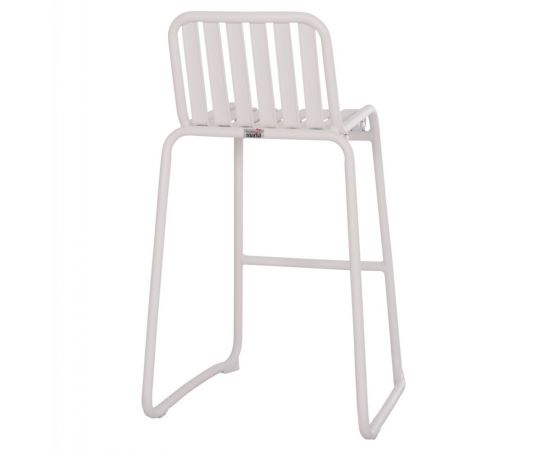 ΣΚΑΜΠΟ ΜΠΑΡ ΑΛΟΥΜΙΝΙΟΥ RACHEL HM6341.02 ΛΕΥΚΟ 47x56,5x98,5Υεκ. - ΣΚΑΜΠΩ στο Milonadakis.gr