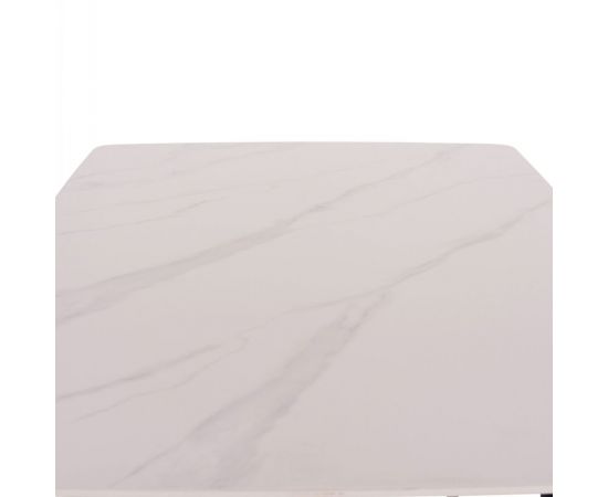 ΤΡΑΠΕΖΙ RAVEN HM18149.01 ΚΕΡΑΜΙΚΟ TOP ΜΕ ΟΨΗ ΛΕΥΚΟ ΜΑΡΜΑΡΟ 140x80x74Υεκ. - ΤΡΑΠΕΖΙΑ ΚΟΥΖΙΝΑΣ στο Milonadakis.gr