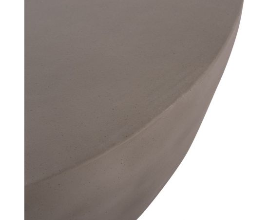 ΤΡΑΠΕΖΙ ΣΑΛΟΝΙΟΥ ΣΤΡΟΓΓΥΛΟ ALLAN HM18162.03 FIBER CEMENT ΣΕ ΓΚΡΙ--Φ92x49Υεκ. - ΤΡΑΠΕΖΙΑ ΚΟΥΖΙΝΑΣ στο Milonadakis.gr