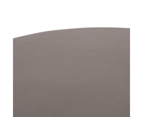 ΤΡΑΠΕΖΙ ΣΑΛΟΝΙΟΥ ΣΤΡΟΓΓΥΛΟ ALLAN HM18162.03 FIBER CEMENT ΣΕ ΓΚΡΙ--Φ92x49Υεκ. - ΤΡΑΠΕΖΙΑ ΚΟΥΖΙΝΑΣ στο Milonadakis.gr