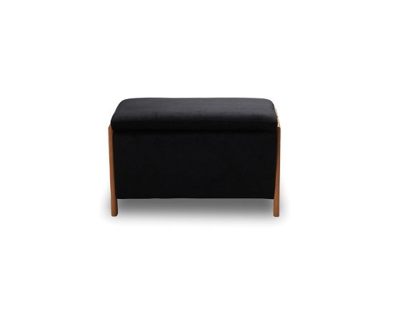 DALI ΣΚΑΜΠΟ VELVET BLACK ΜΕ ΑΠΟΘ. ΧΩΡΟ 75X42X44εκ. - ΣΚΑΜΠΟ ΜΠΑΡ στο Milonadakis.gr