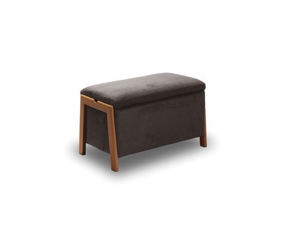 DALI ΣΚΑΜΠΟ VELVET BROWN ΜΕ ΑΠΟΘ. ΧΩΡΟ 75X42X44εκ. - ΣΚΑΜΠΟ ΜΠΑΡ στο Milonadakis.gr