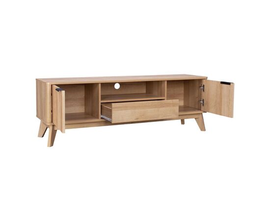 Έπιπλο τηλεόρασης Hamea pakoworld mdf σε φυσική απόχρωση 145x39,5x49εκ - ΕΠΙΠΛΑ ΤΗΛΕΟΡΑΣΗΣ στο Milonadakis.gr