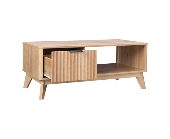 Τραπέζι σαλονιού Hamea pakoworld mdf σε φυσική απόχρωση 110x55,2x45εκ - ΤΡΑΠΕΖΑΚΙΑ ΣΑΛΟΝΙΟΥ στο Milonadakis.gr