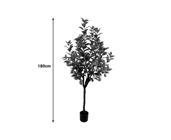 Διακοσμητικό φυτό Lemon tree σε γλάστρα Inart πράσινο pp Υ180εκ - ΤΕΧΝΗΤΑ ΦΥΤΑ στο Milonadakis.gr