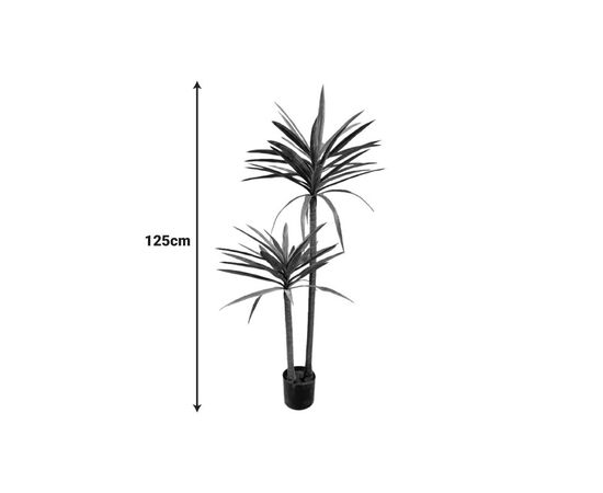 Διακοσμητικό φυτό Dracaena palm σε γλάστρα Inart πράσινο pp Υ125εκ - ΤΕΧΝΗΤΑ ΦΥΤΑ στο Milonadakis.gr