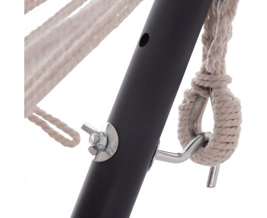 ΑΙΩΡΑ CRAVE HM6304.02 ΑΝΘΡΑΚΙ ΜΕΤΑΛΛΙΚΟΣ ΣΚΕΛΕΤΟΣ--ΜΠΕΖ ΥΦΑΣΜΑ 265x93x105Υεκ - ΚΟΥΝΙΕΣ - ΦΩΛΙΕΣ στο Milonadakis.gr