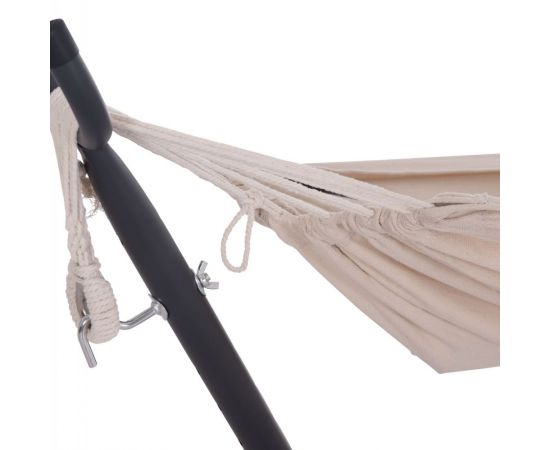 ΑΙΩΡΑ CRAVE HM6304.02 ΑΝΘΡΑΚΙ ΜΕΤΑΛΛΙΚΟΣ ΣΚΕΛΕΤΟΣ--ΜΠΕΖ ΥΦΑΣΜΑ 265x93x105Υεκ - ΚΟΥΝΙΕΣ - ΦΩΛΙΕΣ στο Milonadakis.gr