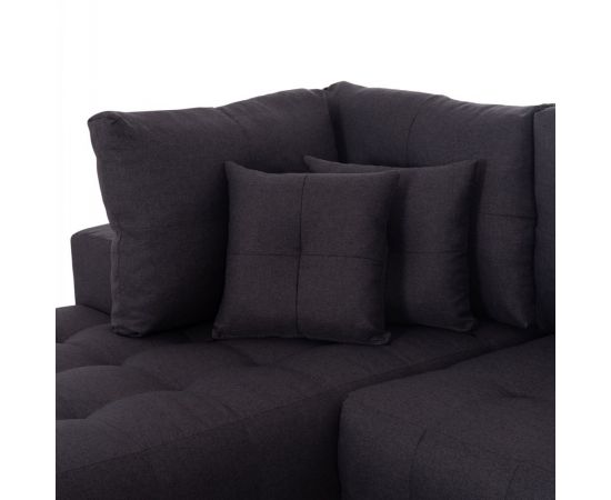 ΓΩΝΙΑΚΟΣ ΚΑΝΑΠΕΣ-ΚΡΕΒΑΤΙ ΜΕ ΑΠΟΘ.ΧΩΡΟ TRENDSTON HM3302.01L ΓΚΡΙ ΥΦΑΣΜΑ 298x177x95Υεκ - ΚΑΝΑΠΕΔΕΣ-ΣΑΛΟΝΙΑ στο Milonadakis.gr